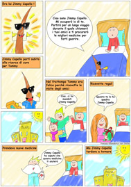 Seconda pagina del fumetto vincitore del concorso Seconda pagina del fumetto vincitore del concorso